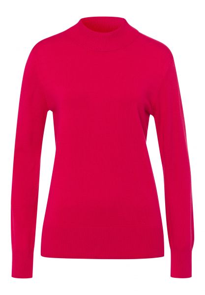 Strickpullover mit klassischen Rippenbündchen