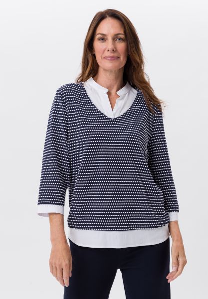 Shirt im Two-In-One Look