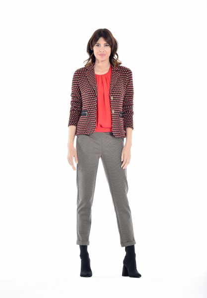 Strickjacke mit Revers