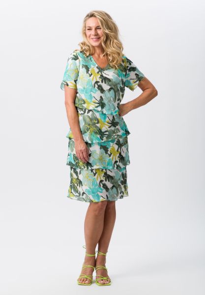 Stufenkleid kniebedeckend