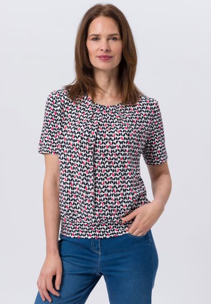 Shirt mit Faltendetail