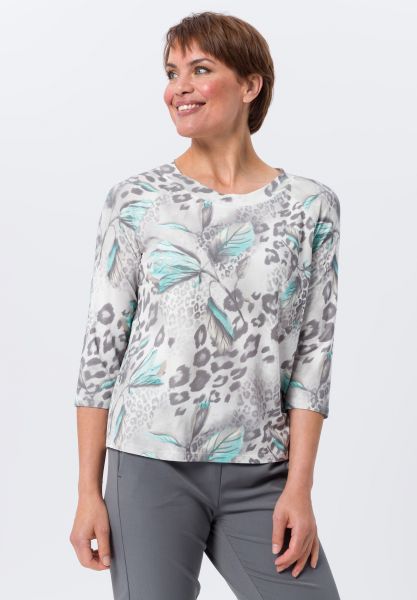 Shirt mit Animal-print