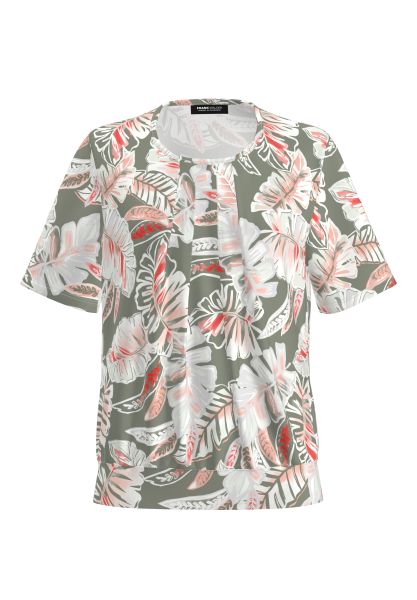 Blusenshirt aus Ecovero Viskose