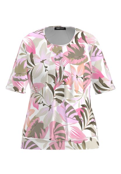 Blouse shirt met aantrekkelijk bloemmotief