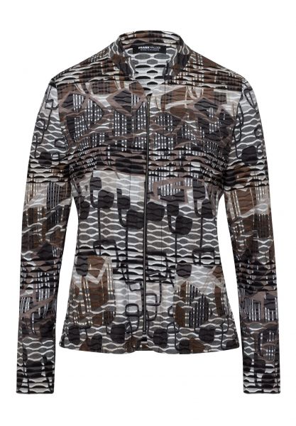 Jerseyjacke mit besonderem Effekt