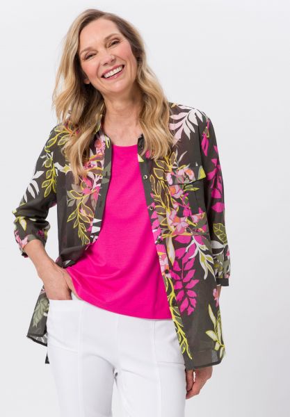 Longbluse mit vielen Kombinationsmöglichkeiten